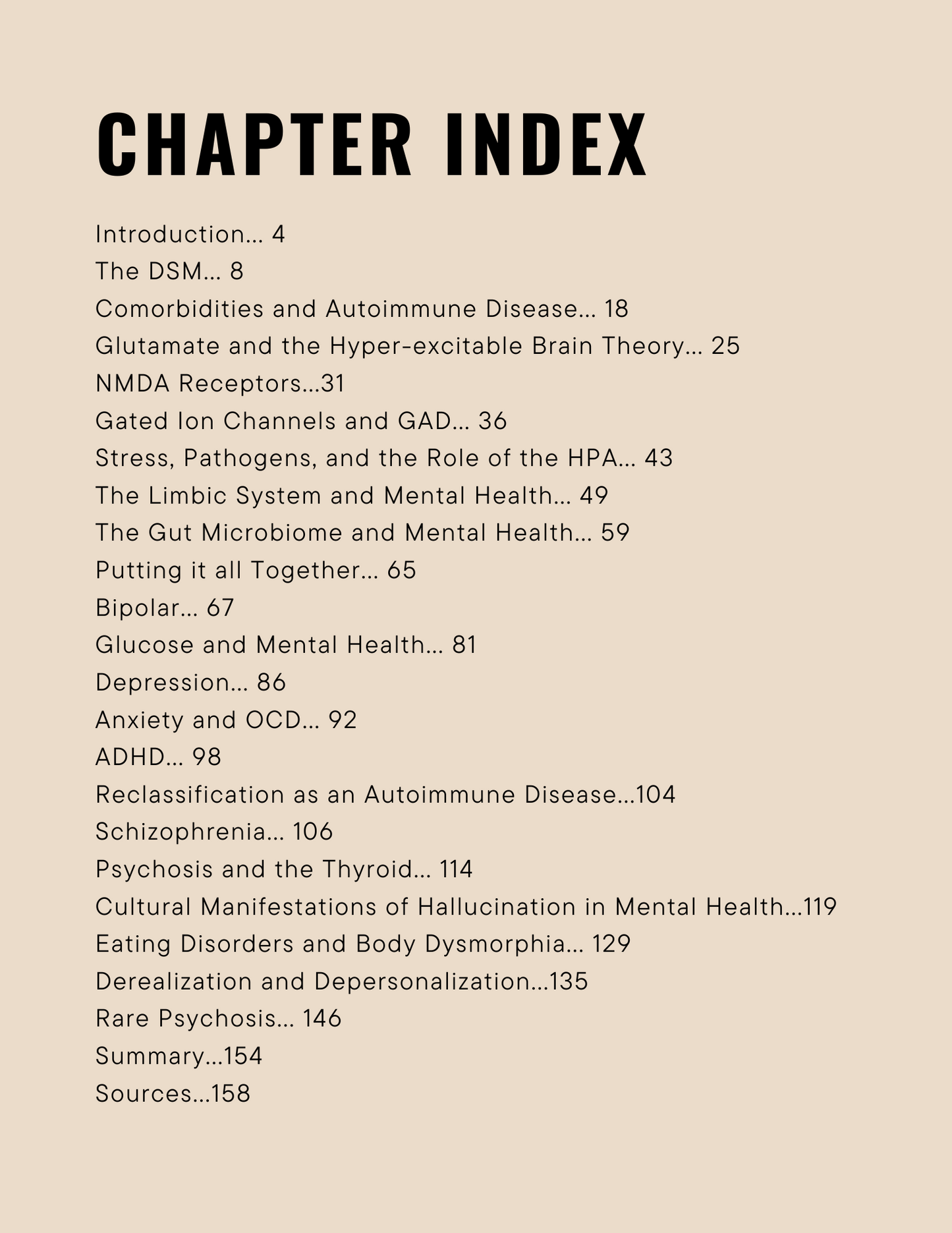 Goo Man's Guide: Mental Health Disorders