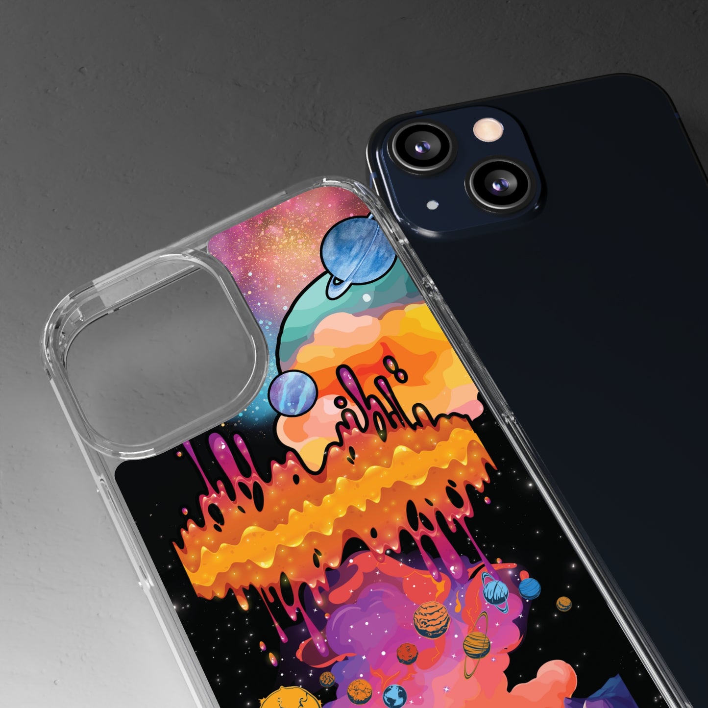 Universe Goo Man Phone Case Black Hole