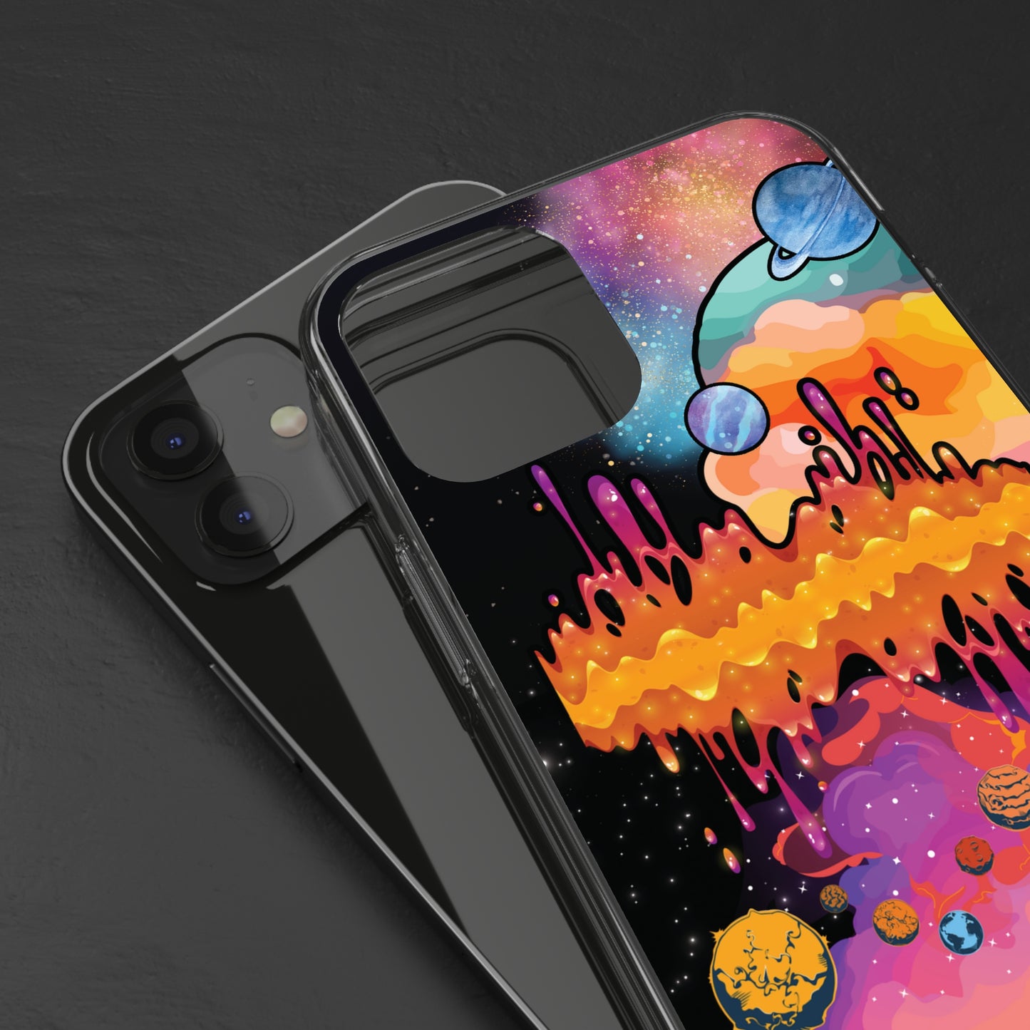 Universe Goo Man Phone Case Black Hole