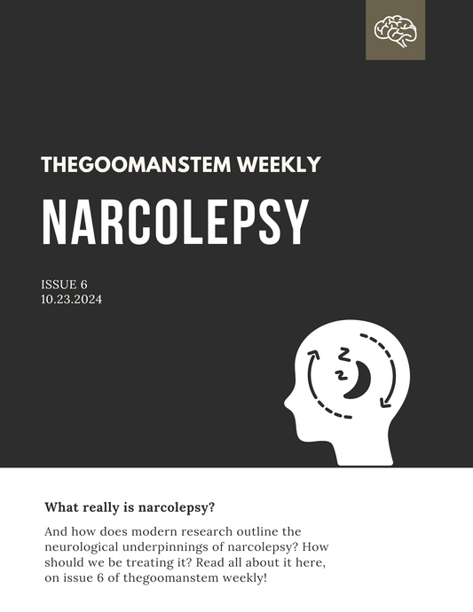 Goo Man Weekly: Narcolepsy